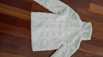 Dievčenský kožuštek H&M, veľ.164 - 3