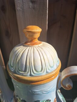 Velky starozitni porcelanovy cajnik - 3