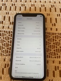 Krásny Iphone 11 64GB batéria 99 percent - 3