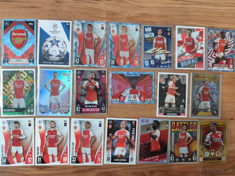 Futbalové kartičky - Barcelona, Real, Arsenal - 3