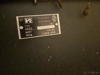 Elektricky krb Zlatnik Ostrava retro keramika - 3