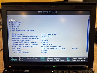 Lenovo x201 bez HDD + dock - 3