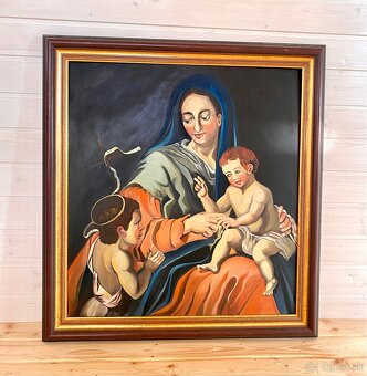 Starý obraz, olejomalba - 3