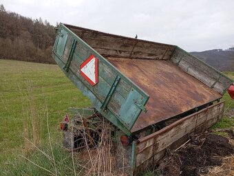 Vlečka,vyklapacia 3,5t - 3