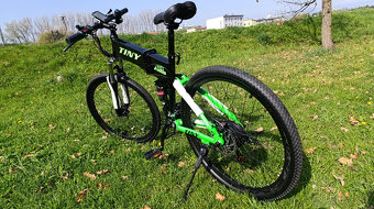 Nový,Celoodpružený, skladací elekrobicykel 250 W Shimano - 3