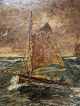 OBRAZ - Olejomaľba - Wilhelm Schmetz - 3