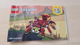 LEGO Creator 3v1, 31073 Bájne stvorenia - 3