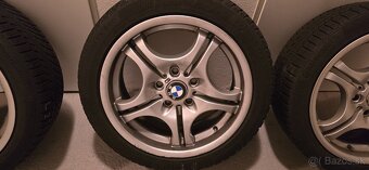 BMW original 5x120 R17 styling 68 komplet sada dvojrozmer - 3