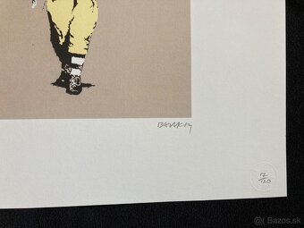 BANKSY - Napalm s certifikátom - “17/150" - 3