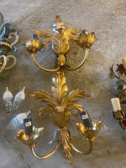 Nástenné lustre vintage štýl- Taliansko - 3