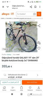 Predám bicykel MTB Galaxy v - 3
