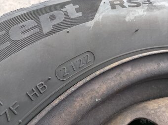 Predám Celoročné Pneumatiky Na plechové disky 5x100 R15 - 3