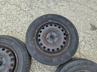 4x letné pneu + disky VW Hankook 165/70 R14 - 3
