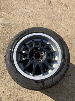 4ks ALU kola R15"x7" rozteč 4x100 ET 25 nové zimní - 3
