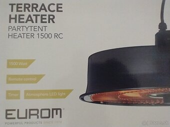 tepelný žiarič do party stanov,vianočný stromček,snehové reť - 3