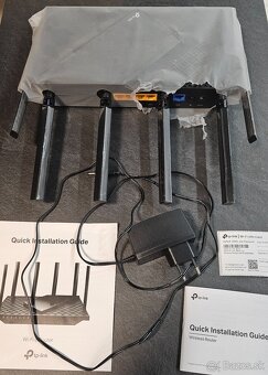 Predám nový router TP Link Archer AX73 v záruke - 3