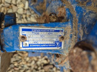 Sigma čerpadlo s motorom - 3