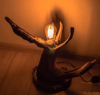 Drevená lampa - 3