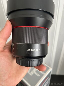 Samyang AF 14/2.8 AF Canon + Canon EF 135mm f/2.0 L USM - 3