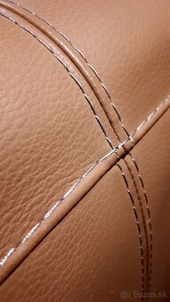 Dizajnové kožené dvojkreslo - 3