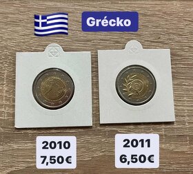 Euromince - pamätné dvojeurové staršie ročníky - 3