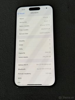 Predám Apple iPhone 14 PRO 256GB Gold Stav Nového Telefónu - 3
