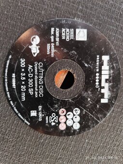 rezné kotúče Hilti na železo 300x3.5x20 - 3