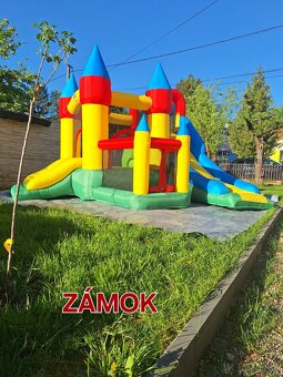 Skákací hrad, bublifuk, cukrová vata, párty stan - 3