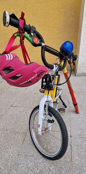 WOOM 3 + ťažná tyč na 2 bicykle + prilba - 3