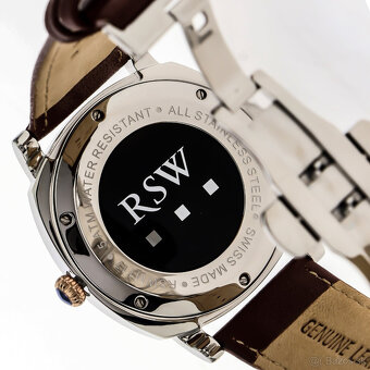Luxusné švajčiarske pánské hodinky RSW - 3