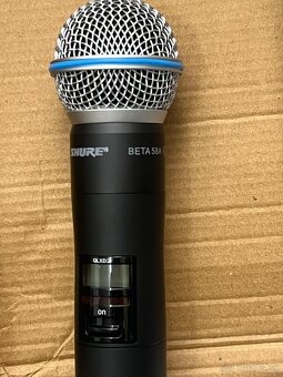 Predám bezdrôtový mikrofón QLXD 600MHz - 3