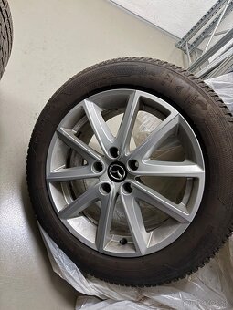 225/55 r17 zimné originál mazda - 3