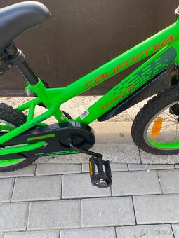 Detský bicykel zelený 16 - 3