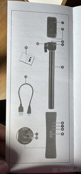 Selfie tyč s powerbankou - 3