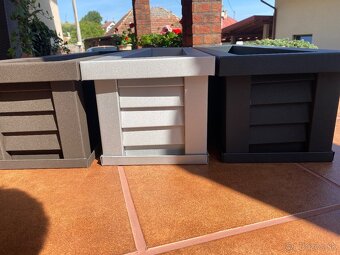 Hliníkové kvetináče - 3