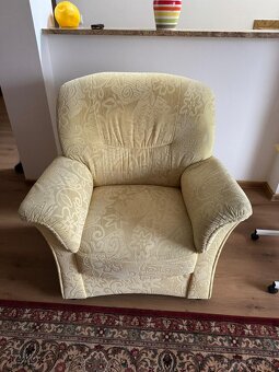 Elegantná sedačka L + kreslo - 3