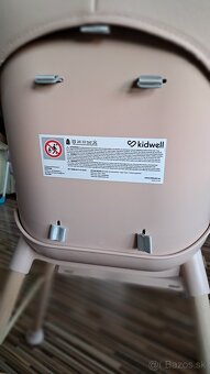 detská jedálenská stolicka ružová - 3