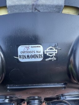 HD Harley davidson sedadlo - 3