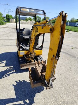 Minibáger JCB 8015, váha 1620kg, 2 lyžice. - 3