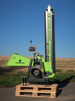 Štiepkovač, drvič konárov, špalíkovač za traktor do 120mm - 3