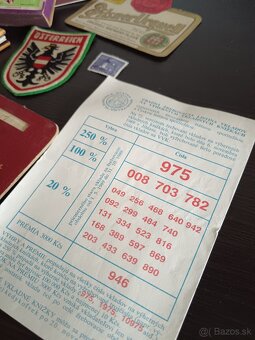 Predám rôzne staré drobnosti, staré zápalky, Vkladná knižka - 3