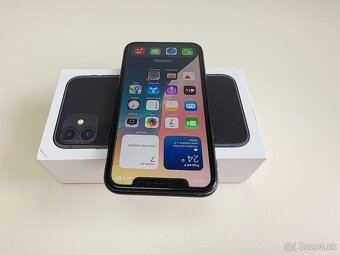 APPLE IPHONE 11 64GB BLACK ,ZDRAVIE BATERKY 100% - 3