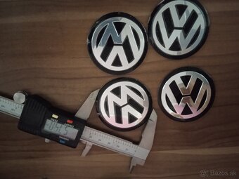 znak škoda vw středové krytky alu disku kol - 3