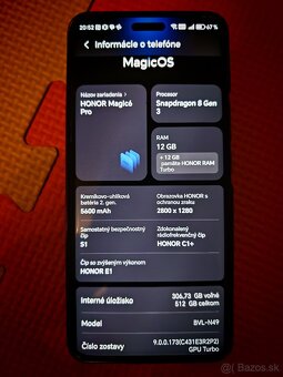 Predám Honor Magic 6 PRO - 3