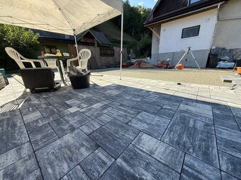 Gabionové ploty , oporné múry , zámková dlažba, - 3