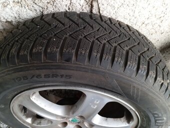 zimné pneu195/65 R15 na diskoch na predaj - 3