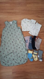 Balík zimného a jarného oblečenia v.74 pre chlapčeka - 3