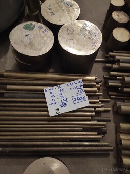 Materiál na obrábanie bronz, mosadz - 3