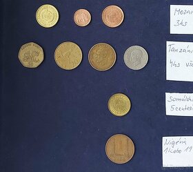 Zbierka mincí - Ázia, Afrika, Indonézia, Latinská Ame (dopl) - 3