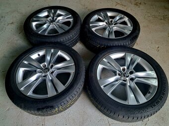 Predam Original Elektrony Audi 5x112 R18 a letne pneu - 3